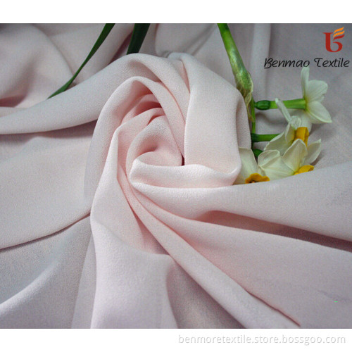 100%Polyester Dyed Crinkle Chiffon for Dress/Bridal